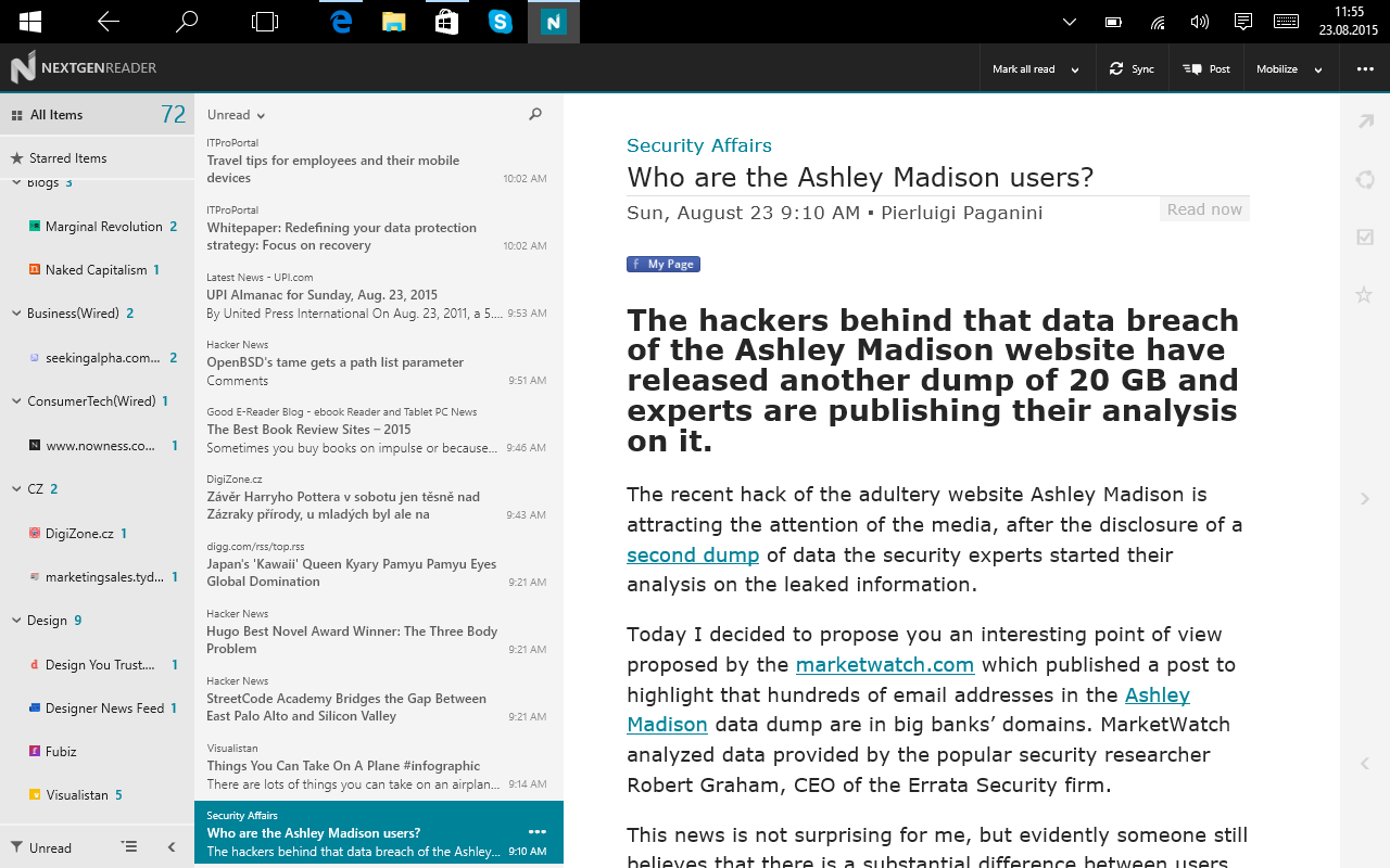 Windows10-tablet-rss-reader-nextgen