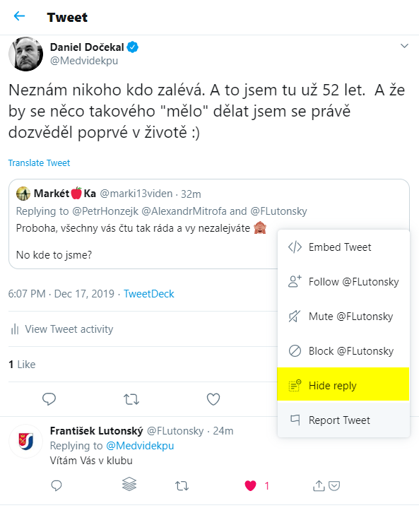 2019-12-17 18_39_40-Daniel Dočekal on Twitter_ _Neznám nikoho kdo zalévá. A to jsem tu už 52 let. A .png