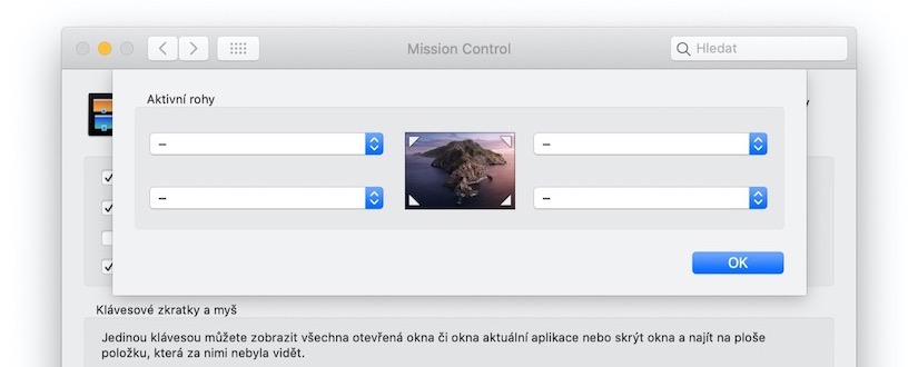 TIP#1634: Co jsou to Hot Corners (Aktivní rohy) na displeji Mac OS počítače