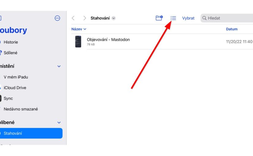 TIP#2315: Jak na iPhone/iPadu v Soubory/Files zobrazovat přípony souborů?