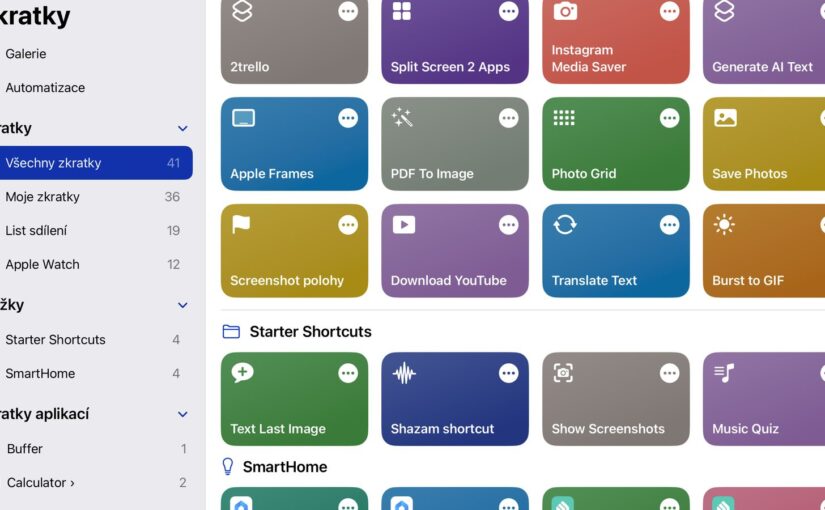TIP#2361: Jak na iPhone/iPadu/Mac OS/Apple Watch pouštět Zkratky (Shortcuts)
