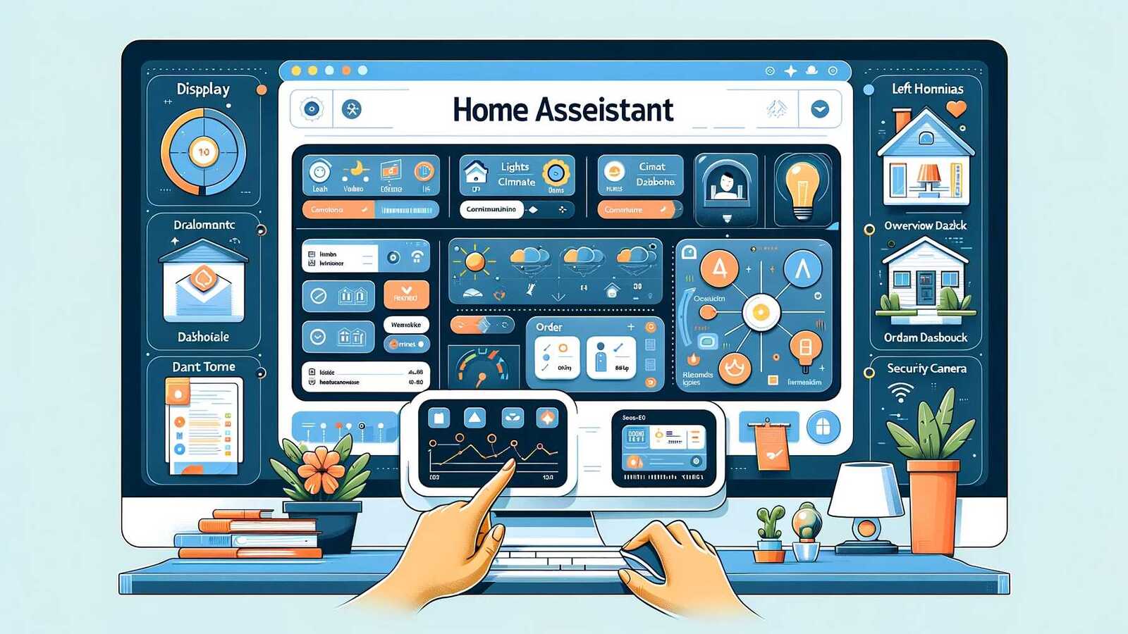 TIP#2645: Home Assistant: Dashboard (Ovládací panely): Zobrazení, Přehled/Overview dashboard a pořadí v levém sloupci