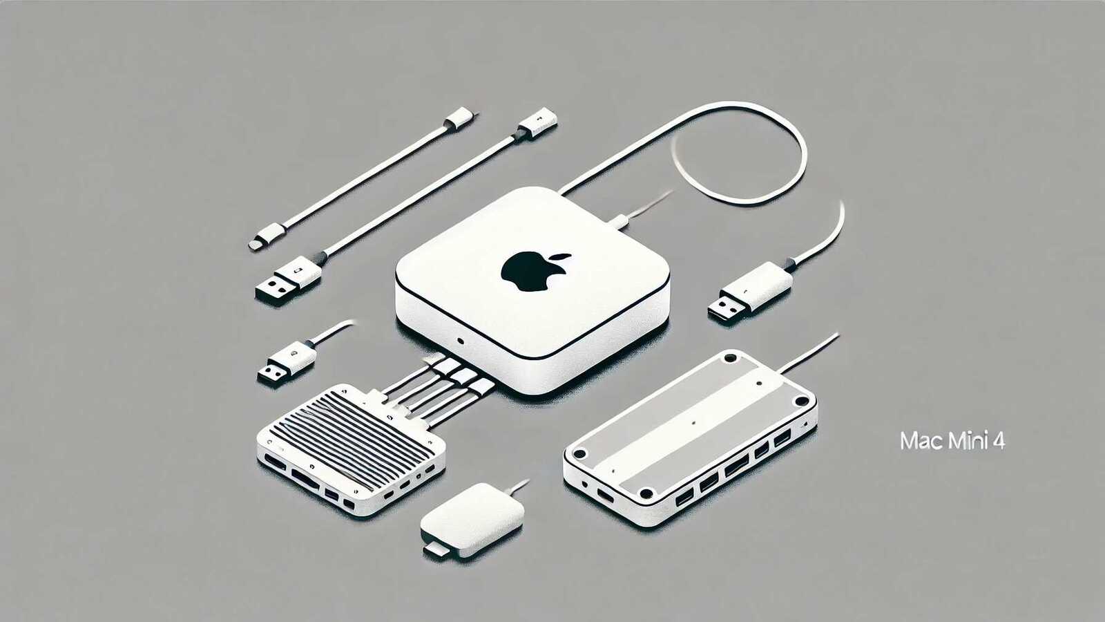 TIP#2931: Mac Mini (M4) a jak na rozšíření připojitelných zařízení a externí disky.  Tipy na USB-C huby, dock a stojánky (a hodí se nejen pro Mac)