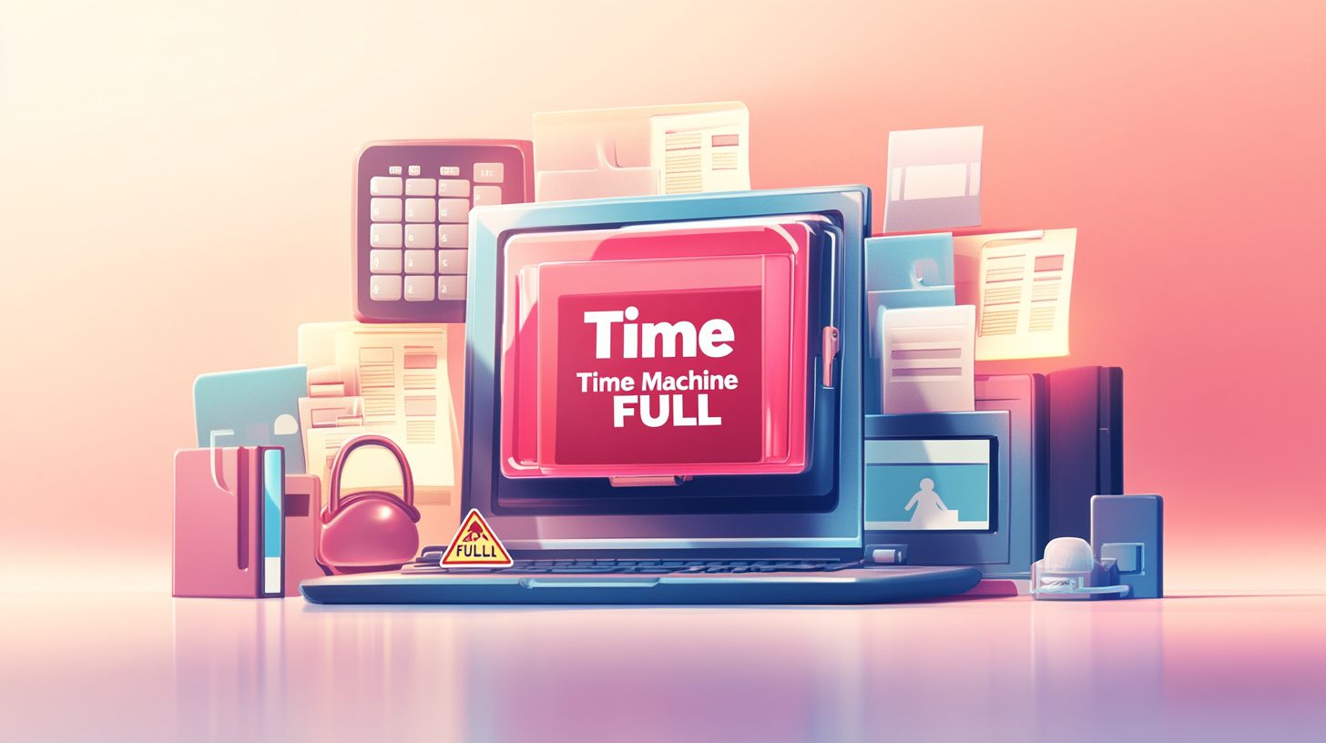 TIP#3242: Co se stane, když zálohovací disk pro Time Machine bude plný? 